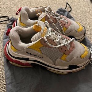 Authentic Balenciaga Triple S Multicolor